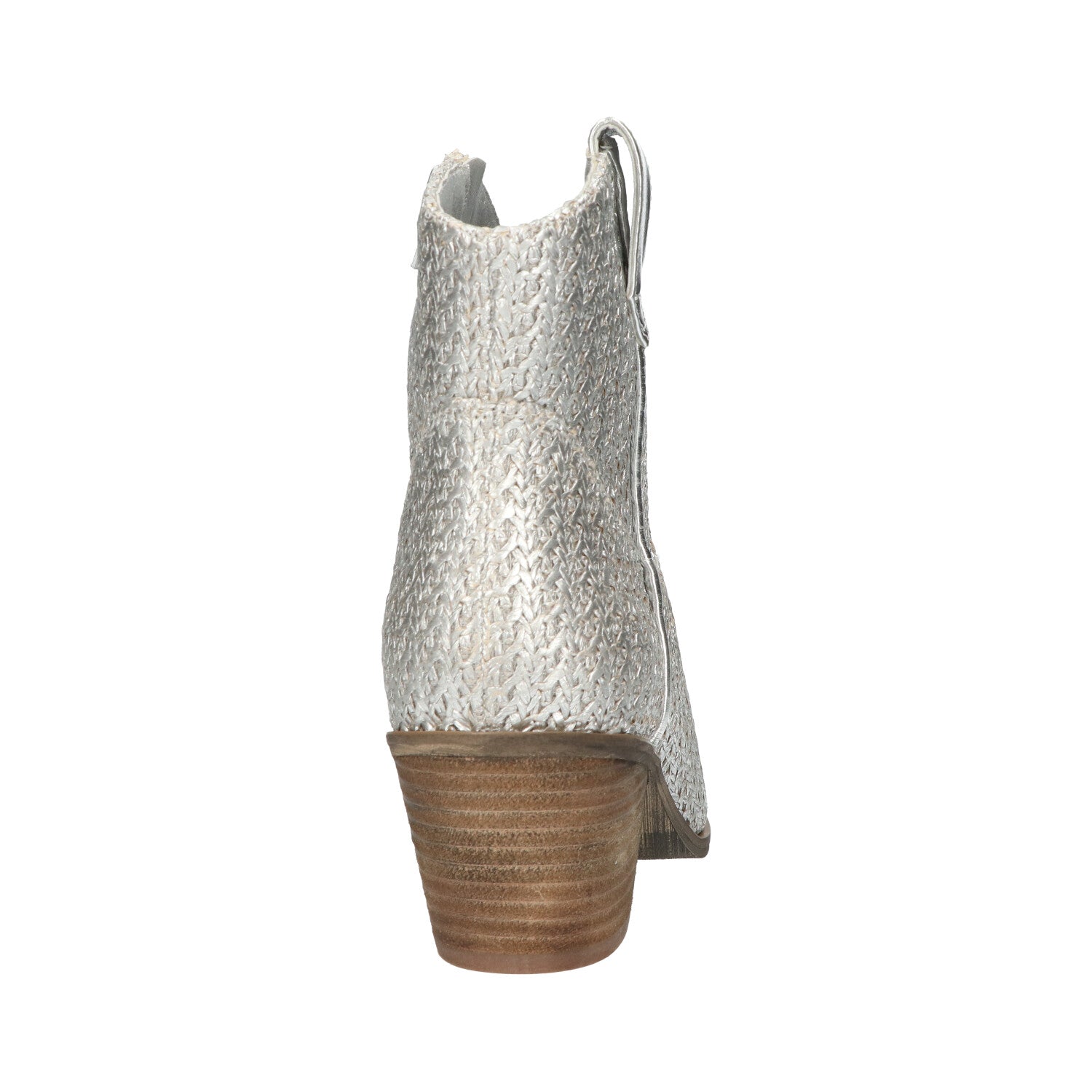 Western bootie zilver