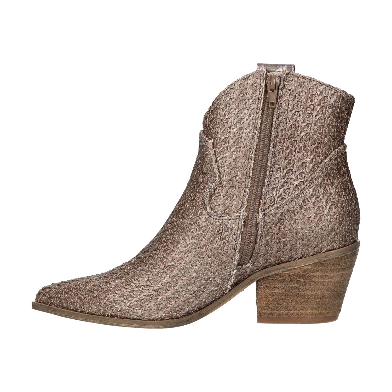Western bootie pewter