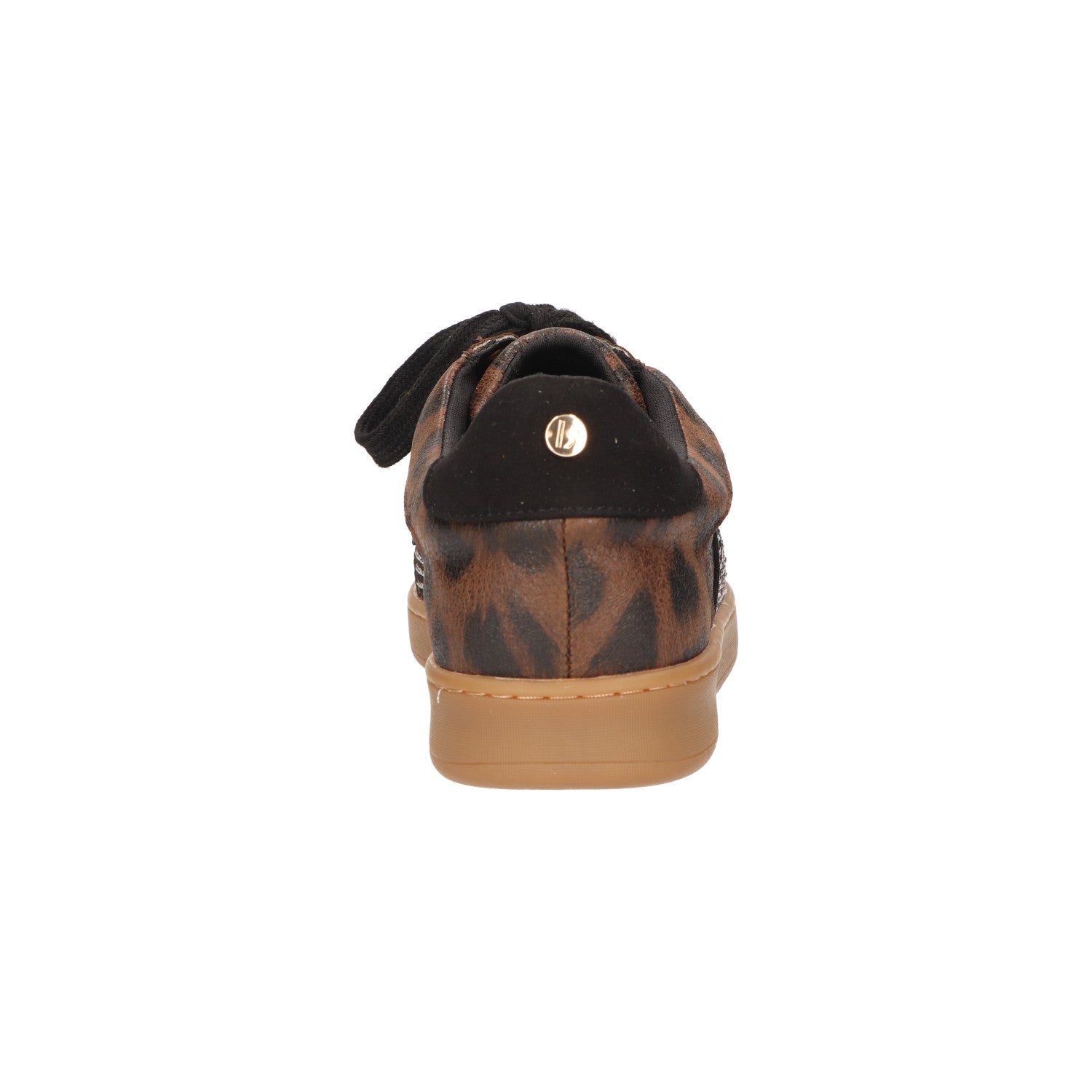 Sneaker bruin leopard synthetisch