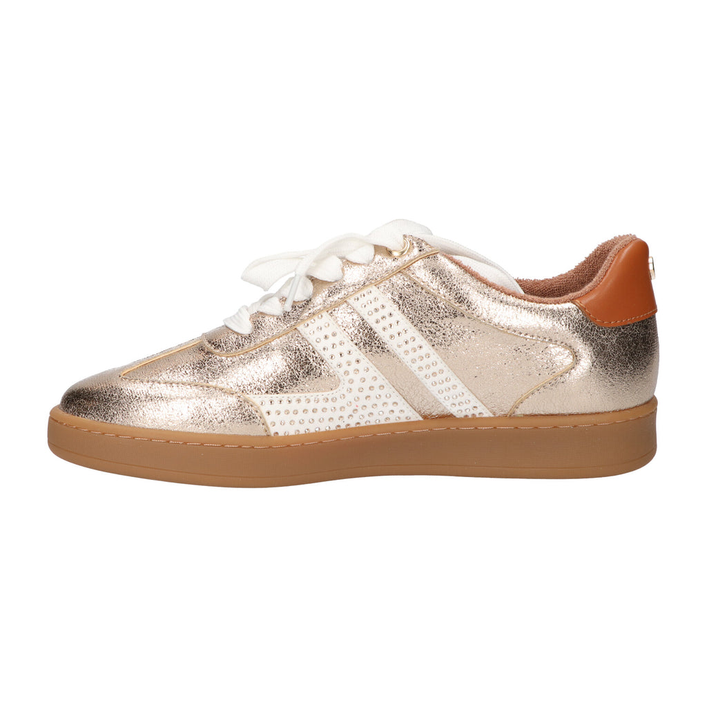 Sneaker goud synthetisch