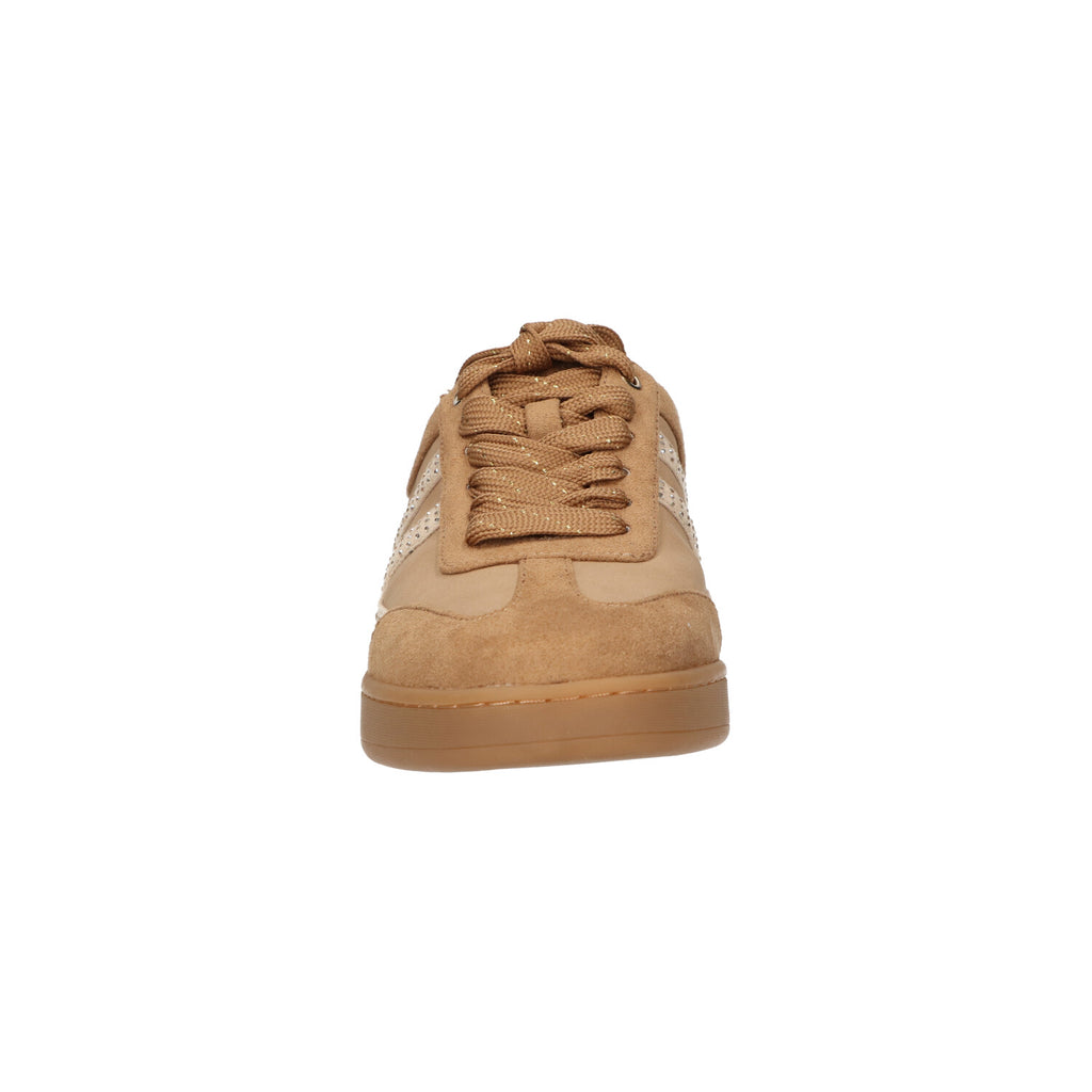 Sneaker beige textiel