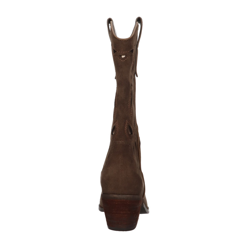 Western boot kaki
