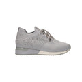 Sneaker grijs knitted