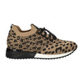 Sneaker leopard knitted