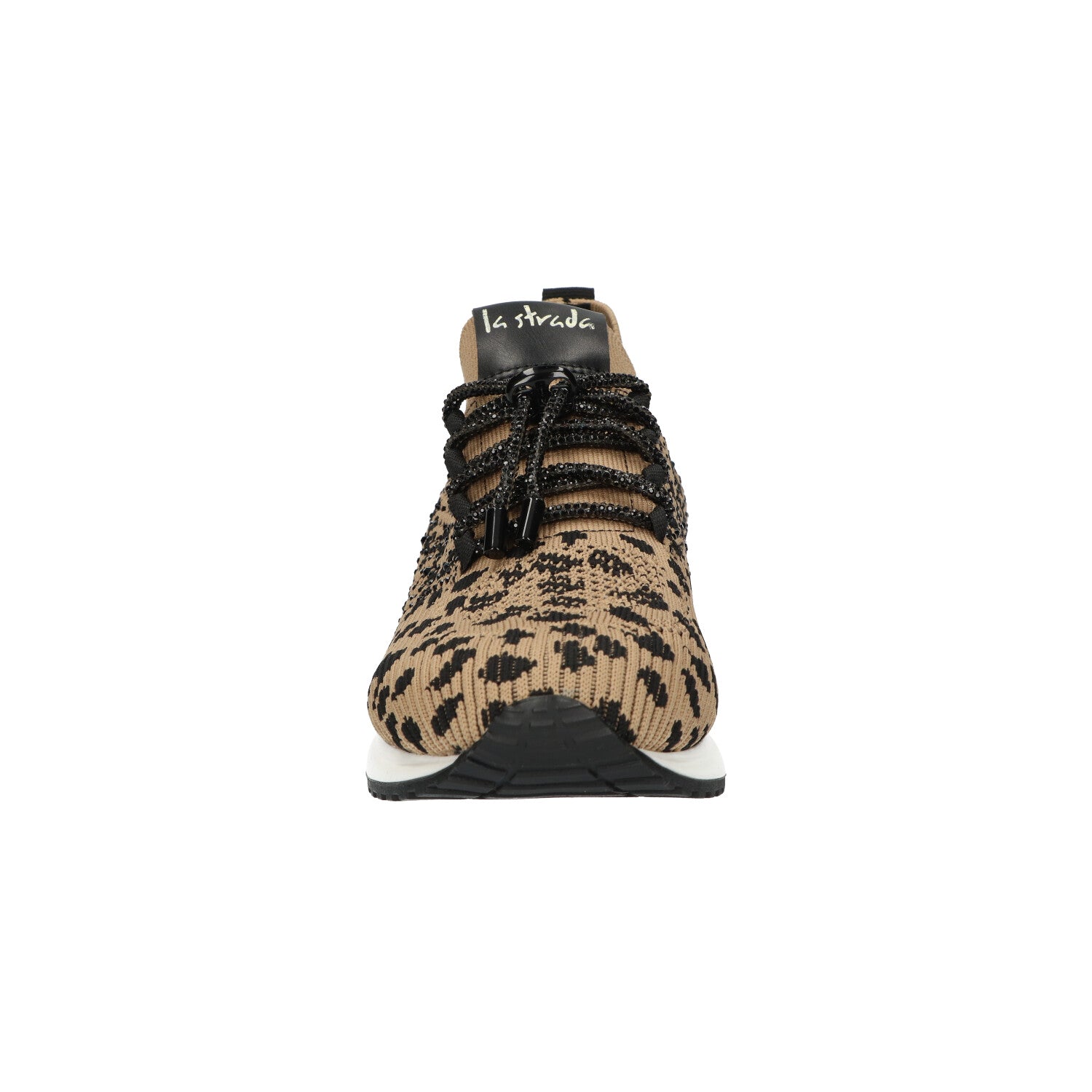 Sneaker leopard knitted