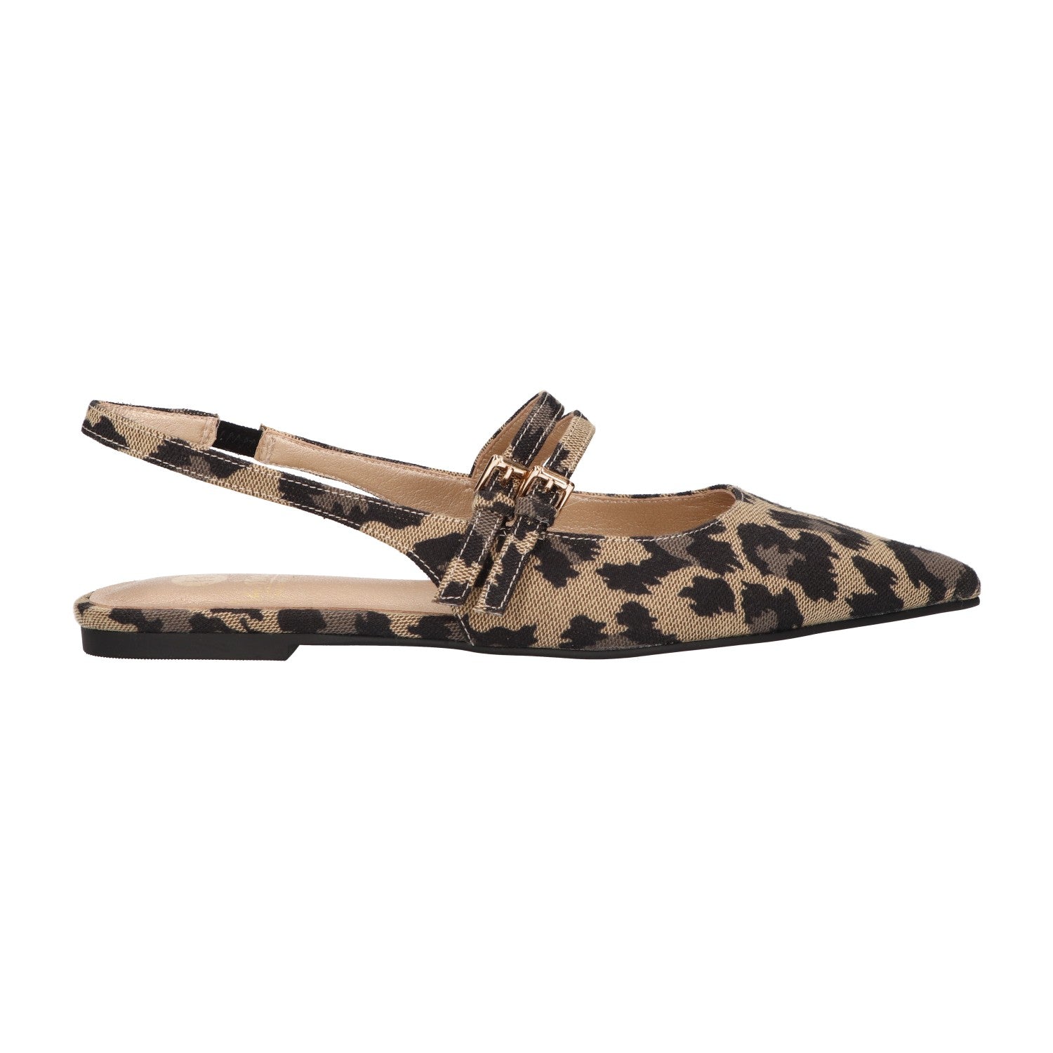 Slingback luipaard