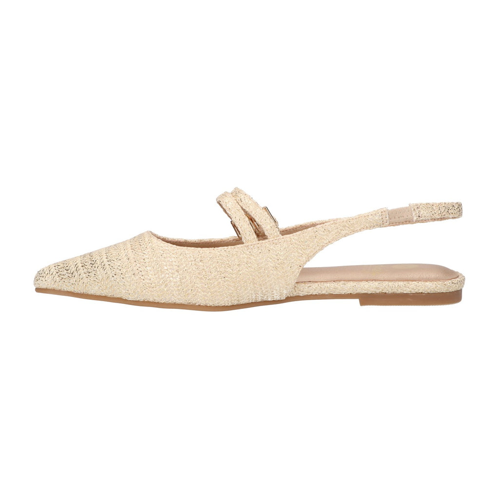 Slingback goud