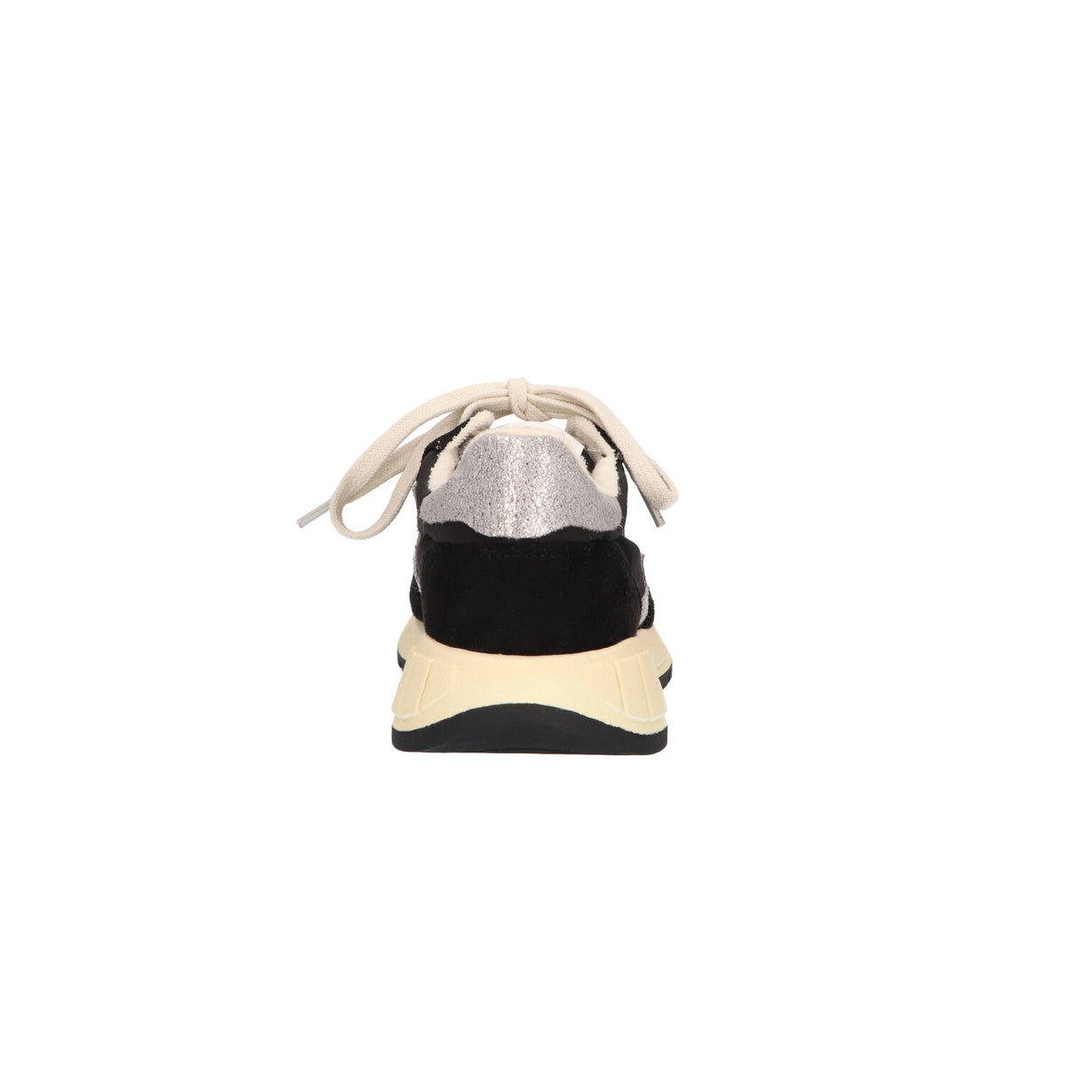 Sneaker zwart textiel