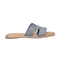 Slipper blauw jeans