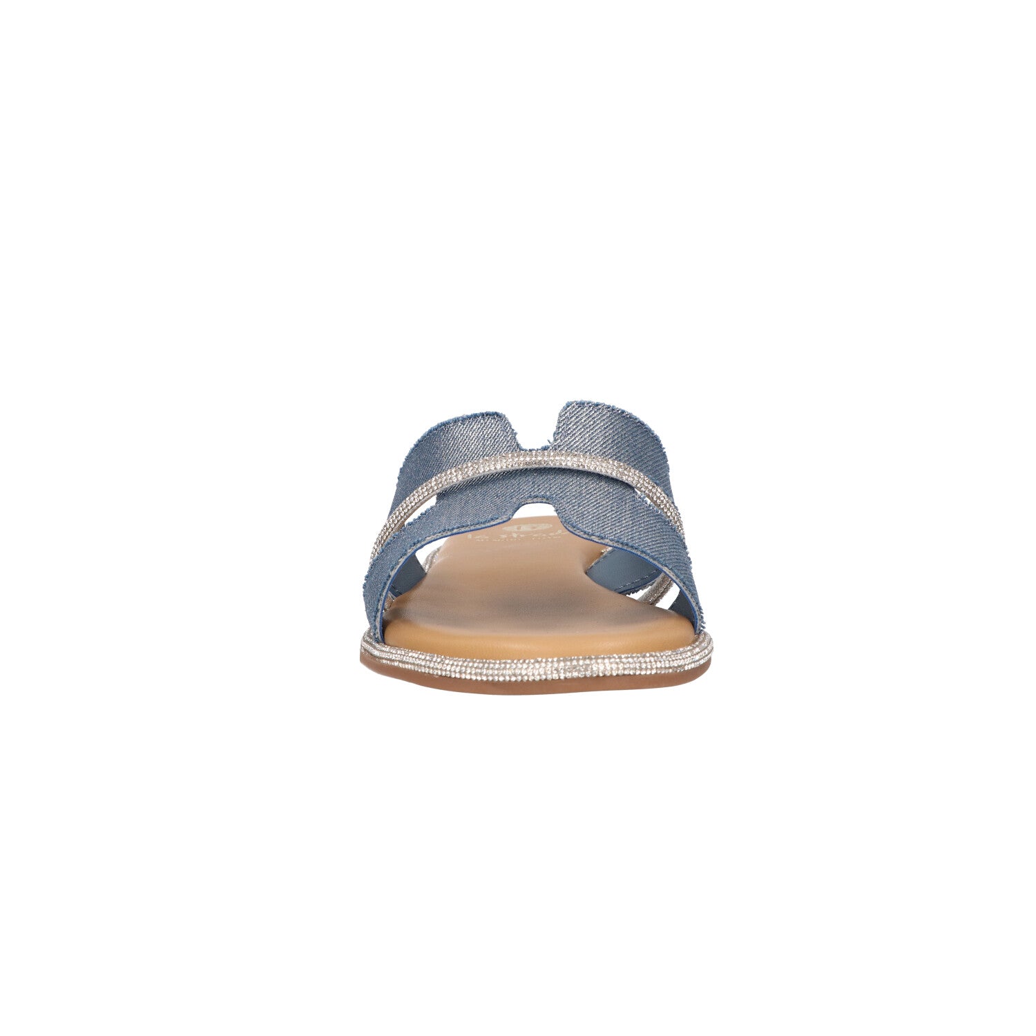 Slipper blauw jeans