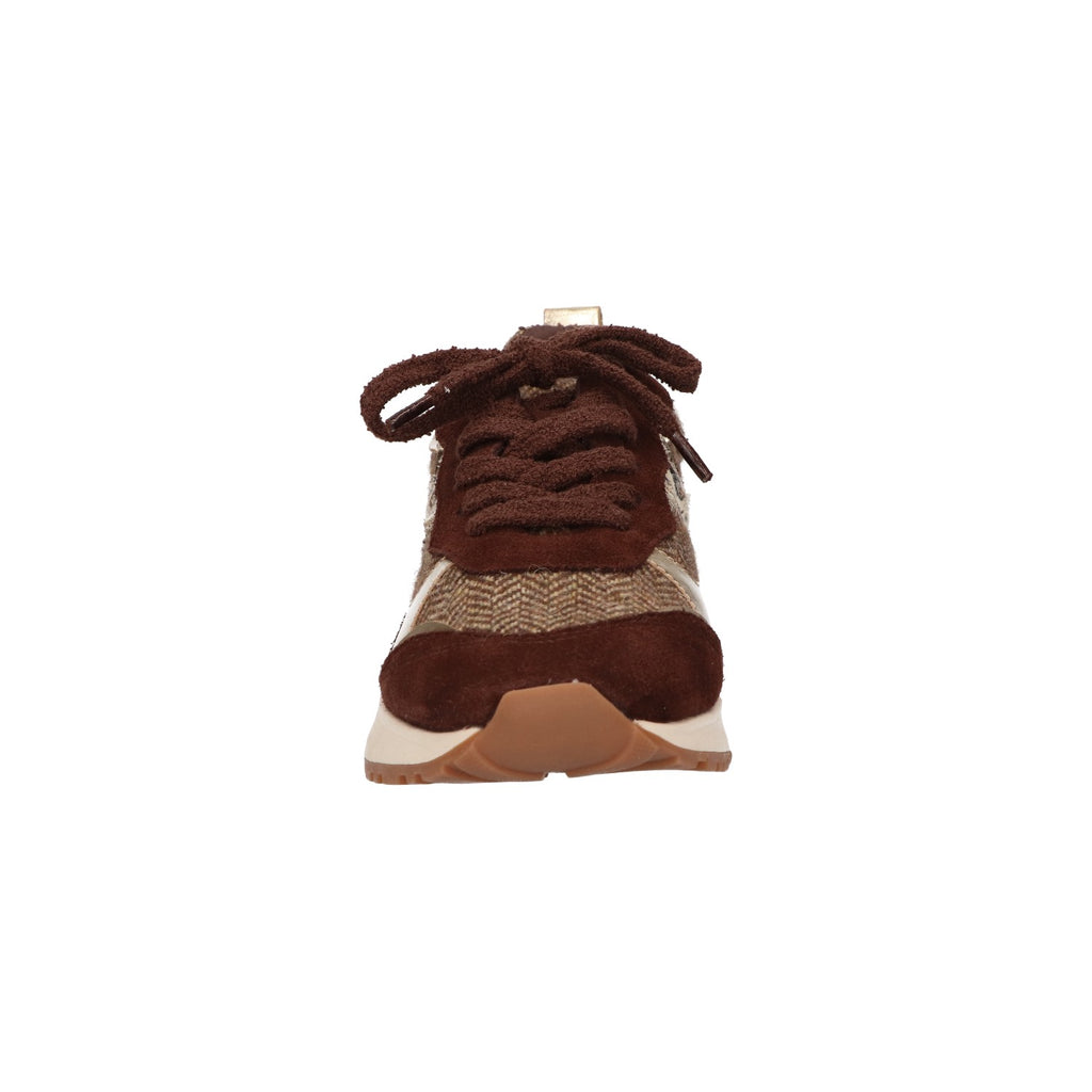 Sneaker bruin suede