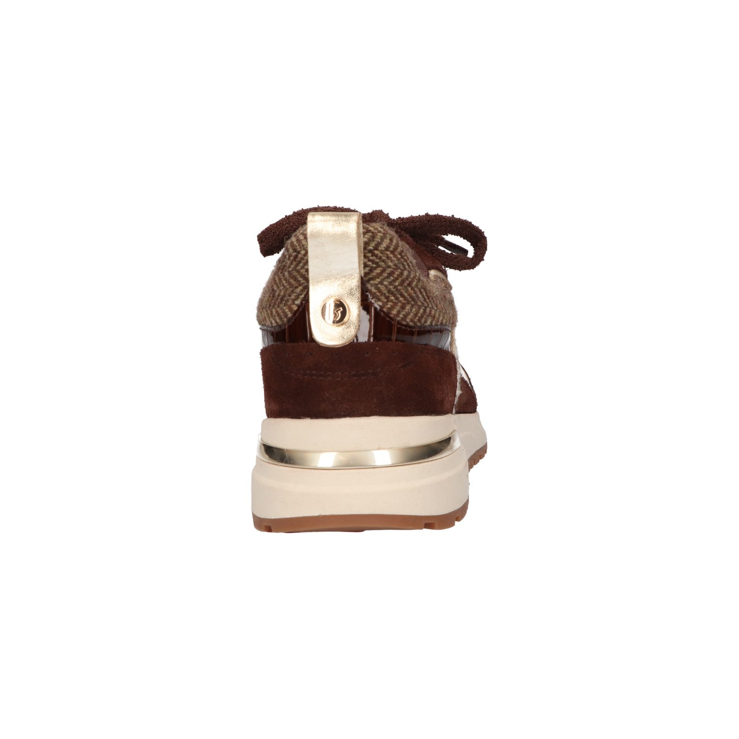 Sneaker bruin suede