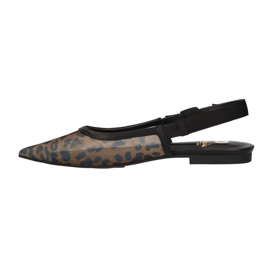 Slingback luipaard