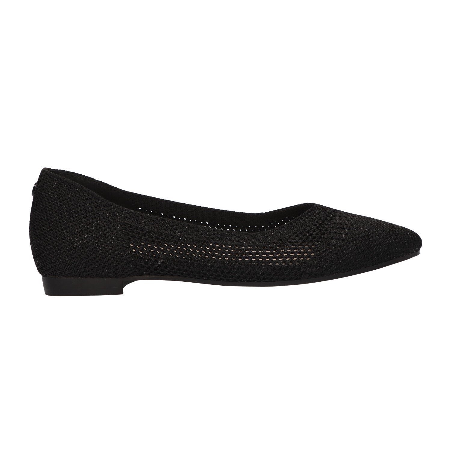 Loafer zwart knitted