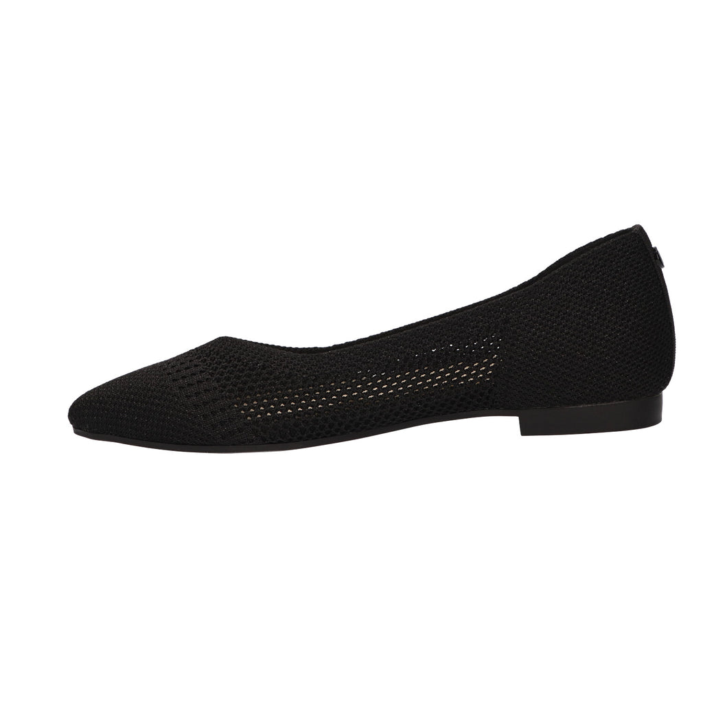 Loafer zwart knitted