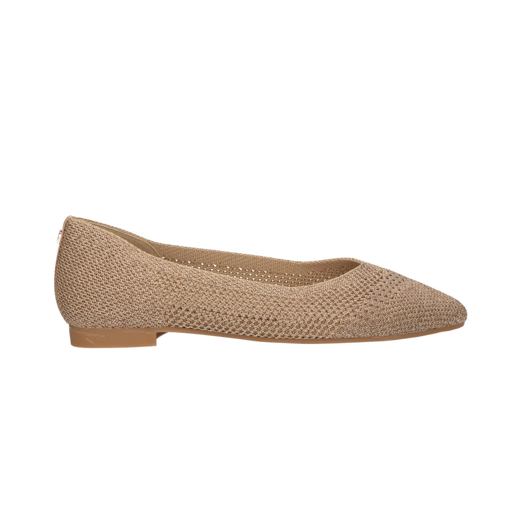 Loafer goud knitted