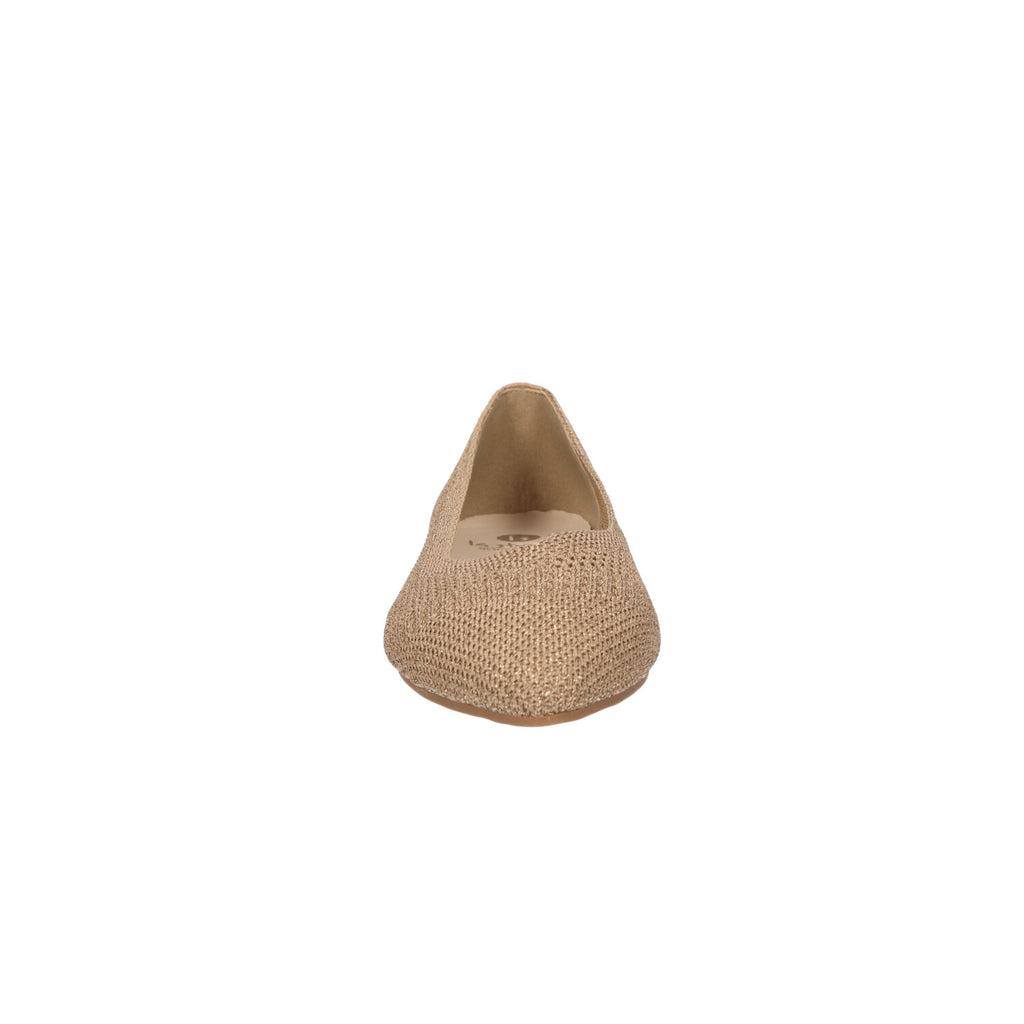Loafer goud knitted
