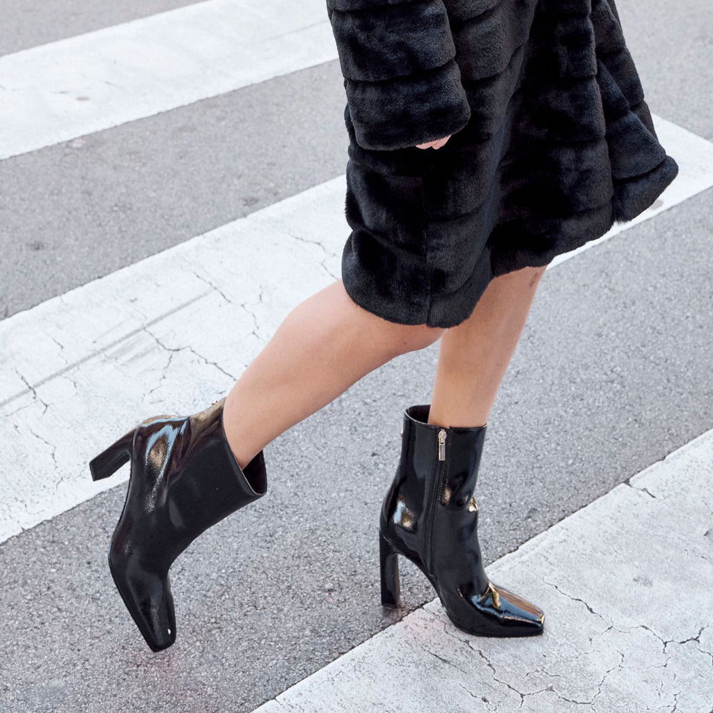 Laars zwart met rits