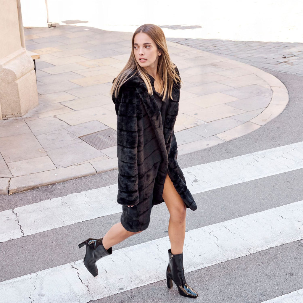 Laars zwart met rits