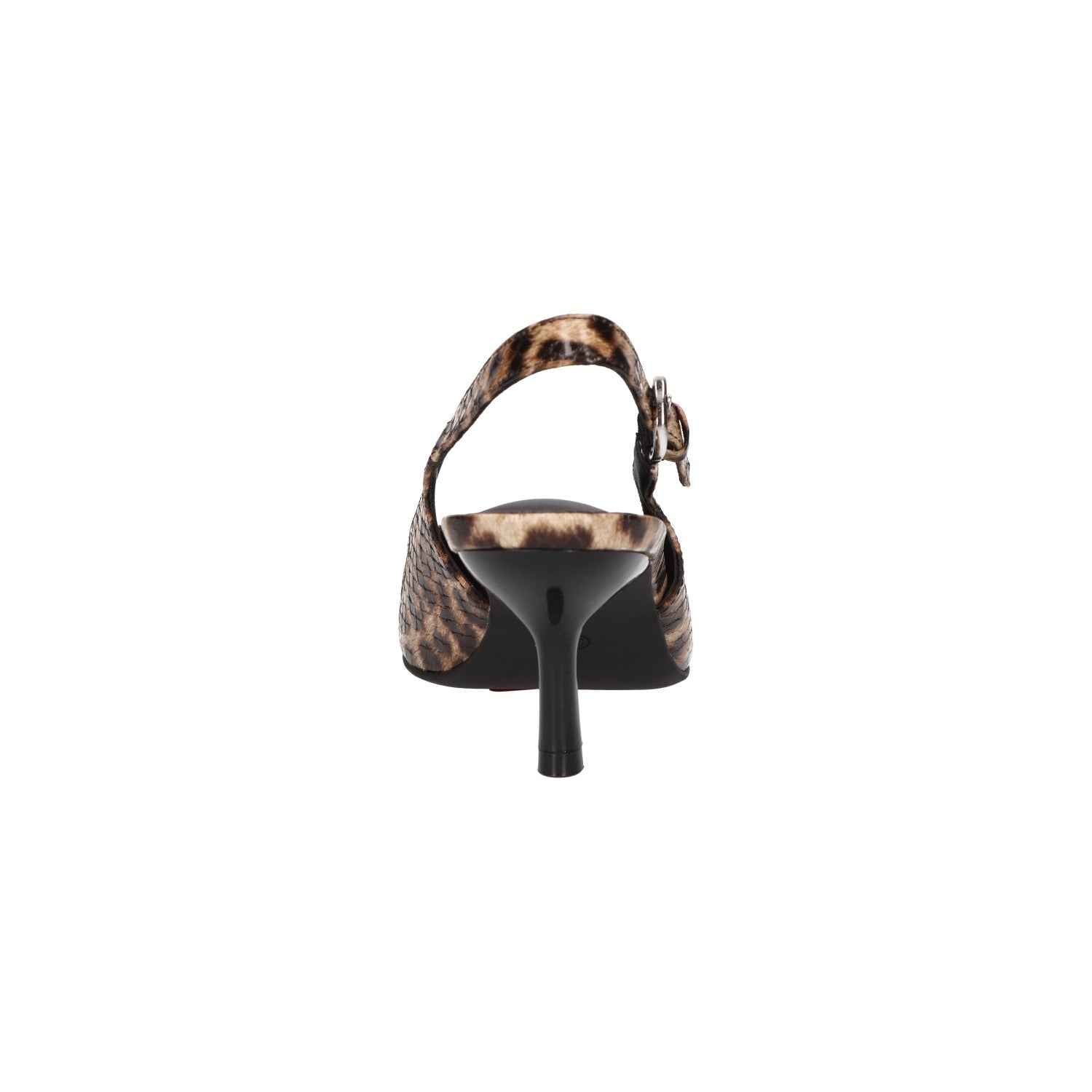 Slingback leopard synthetisch