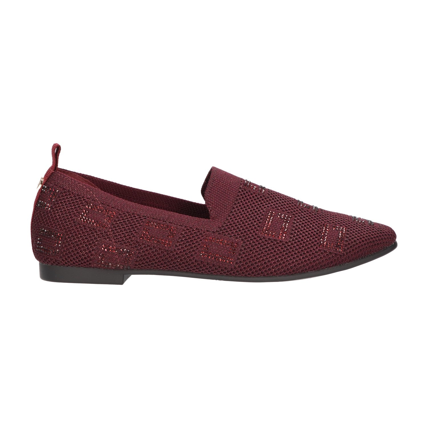 Loafer knitted bordeaux