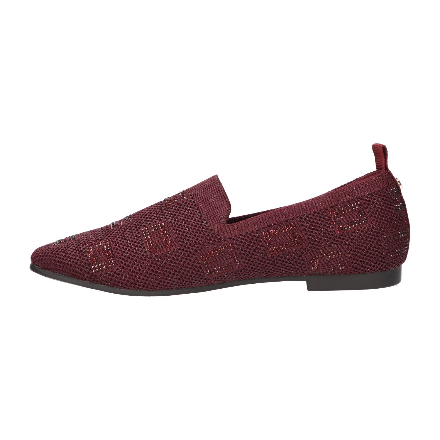 Loafer knitted bordeaux