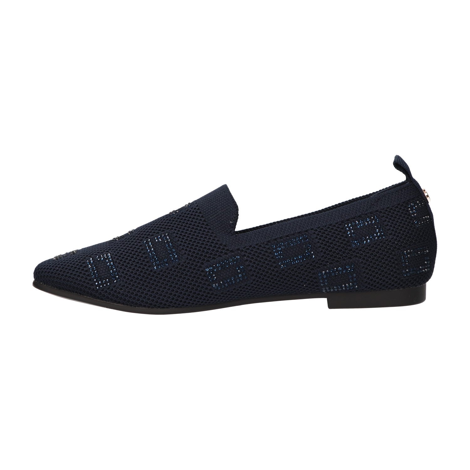 Loafer blauw knitted