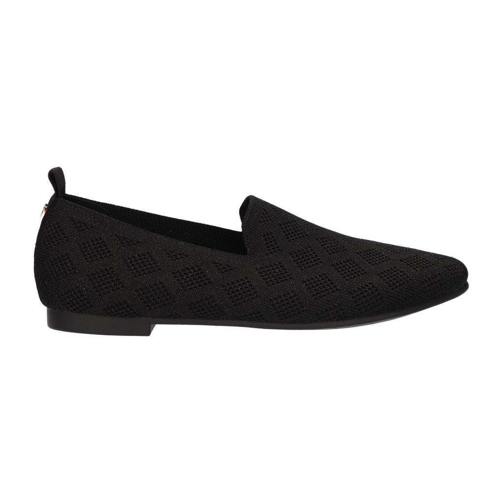 Loafer knitted zwart