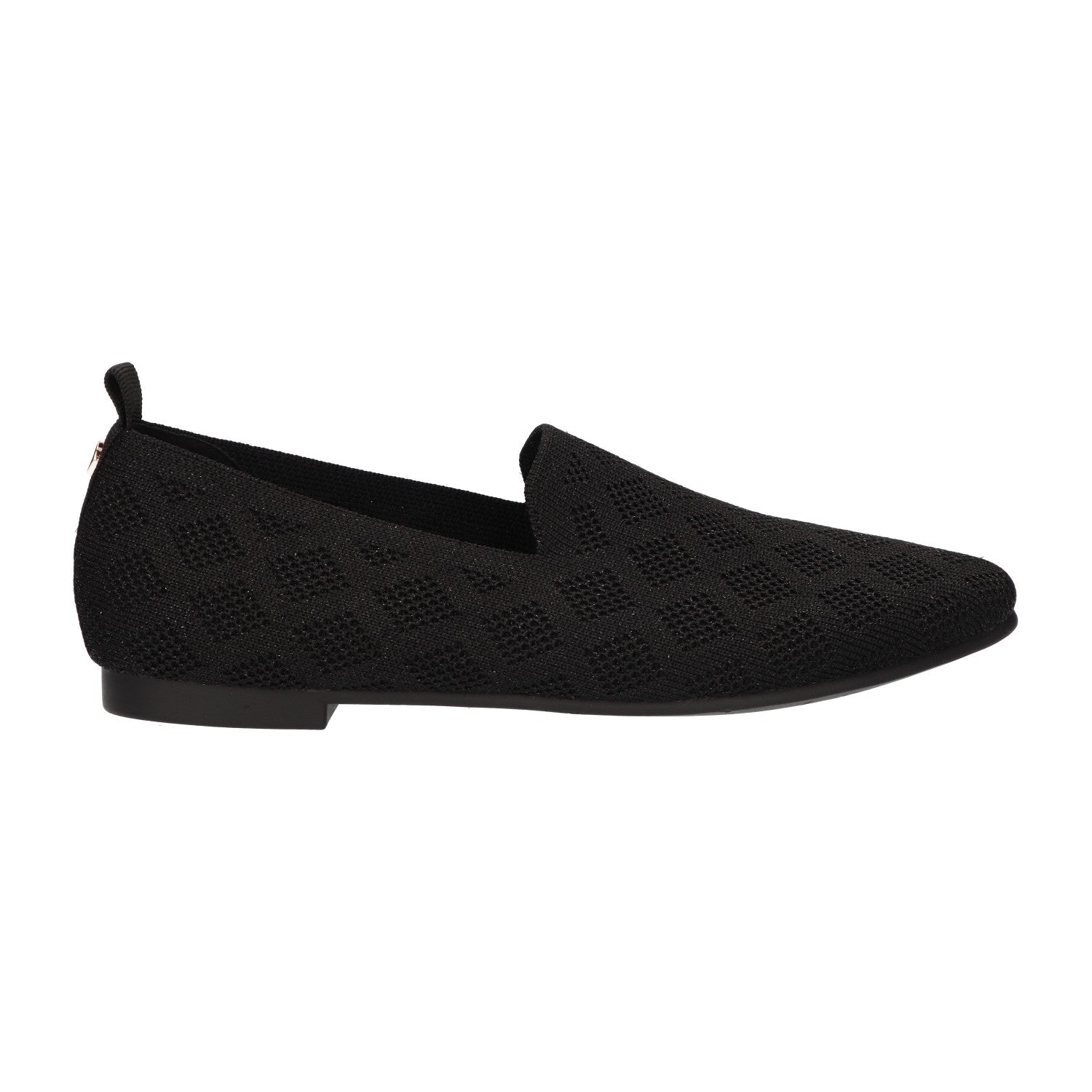 Loafer knitted zwart
