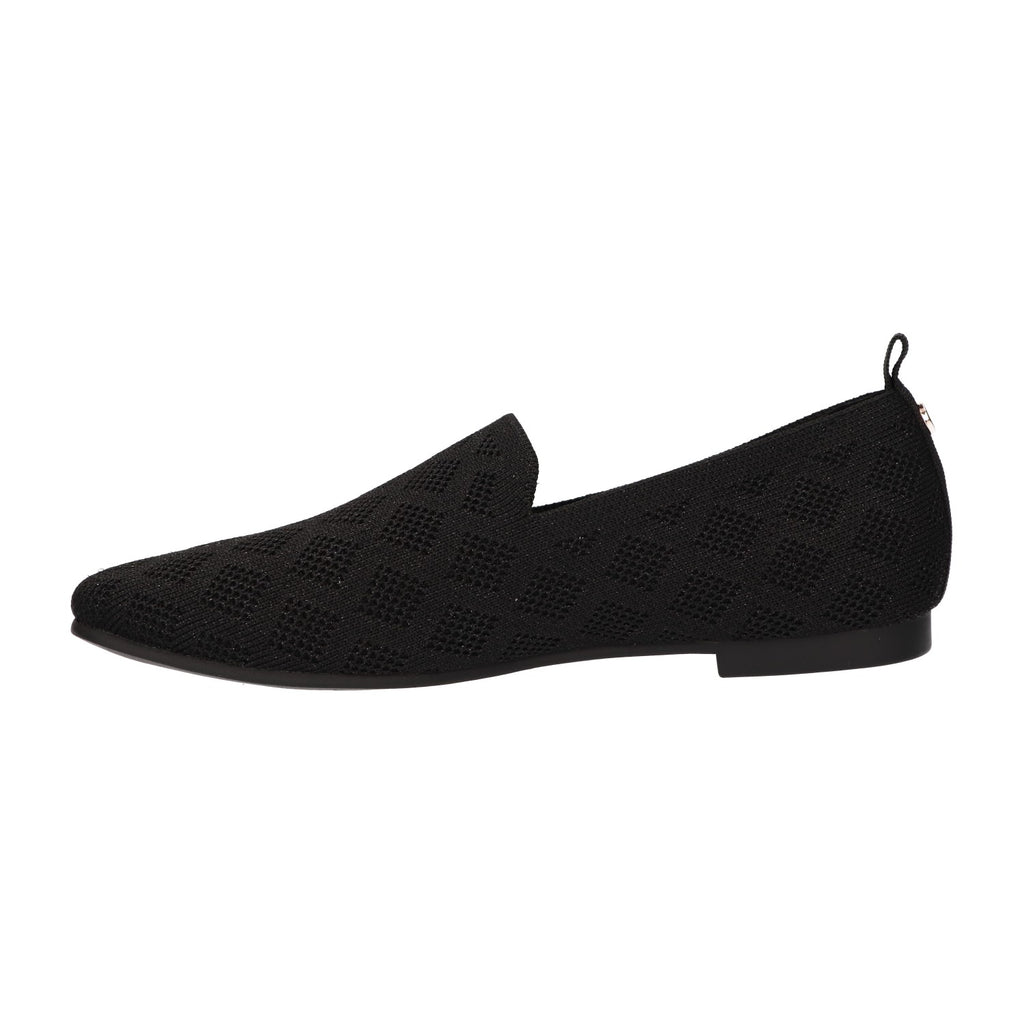 Loafer knitted zwart