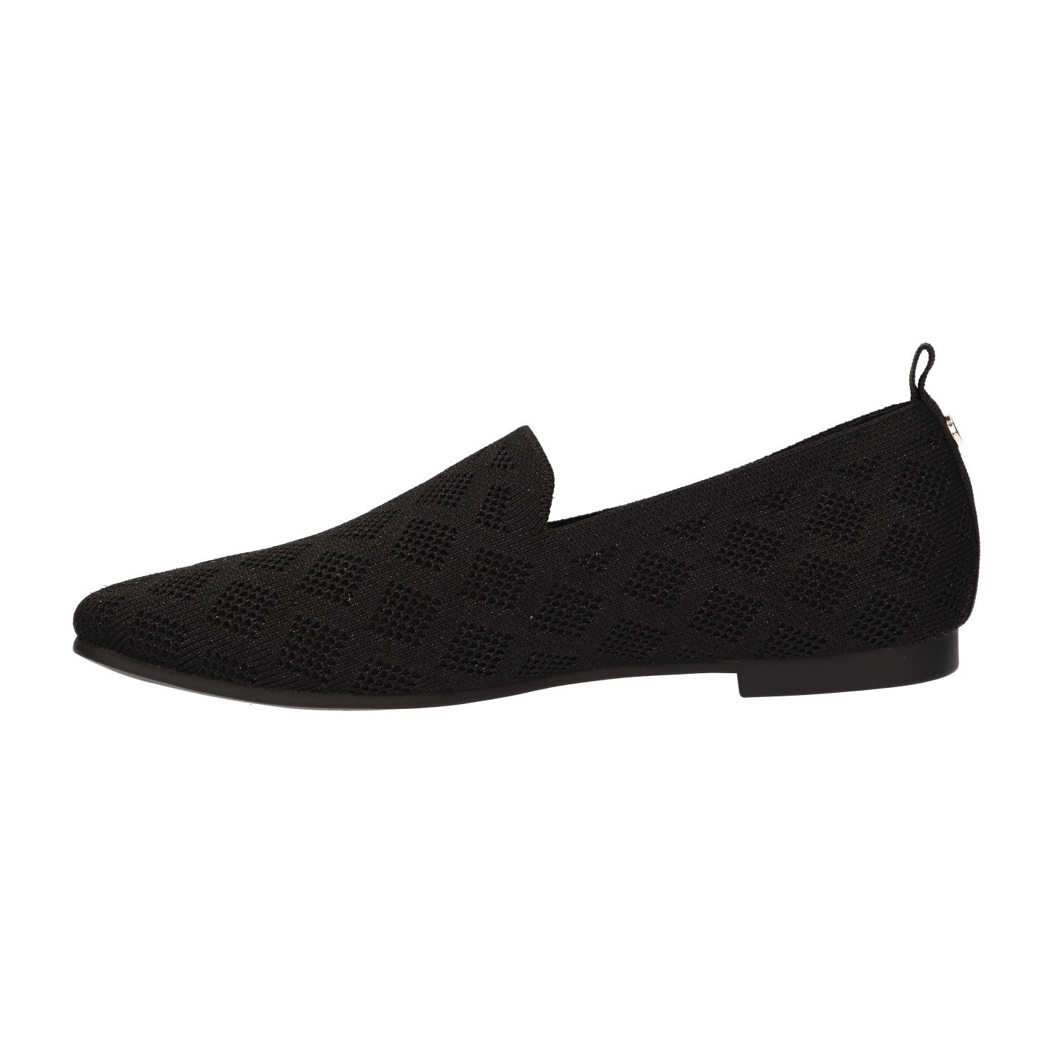 Loafer knitted zwart