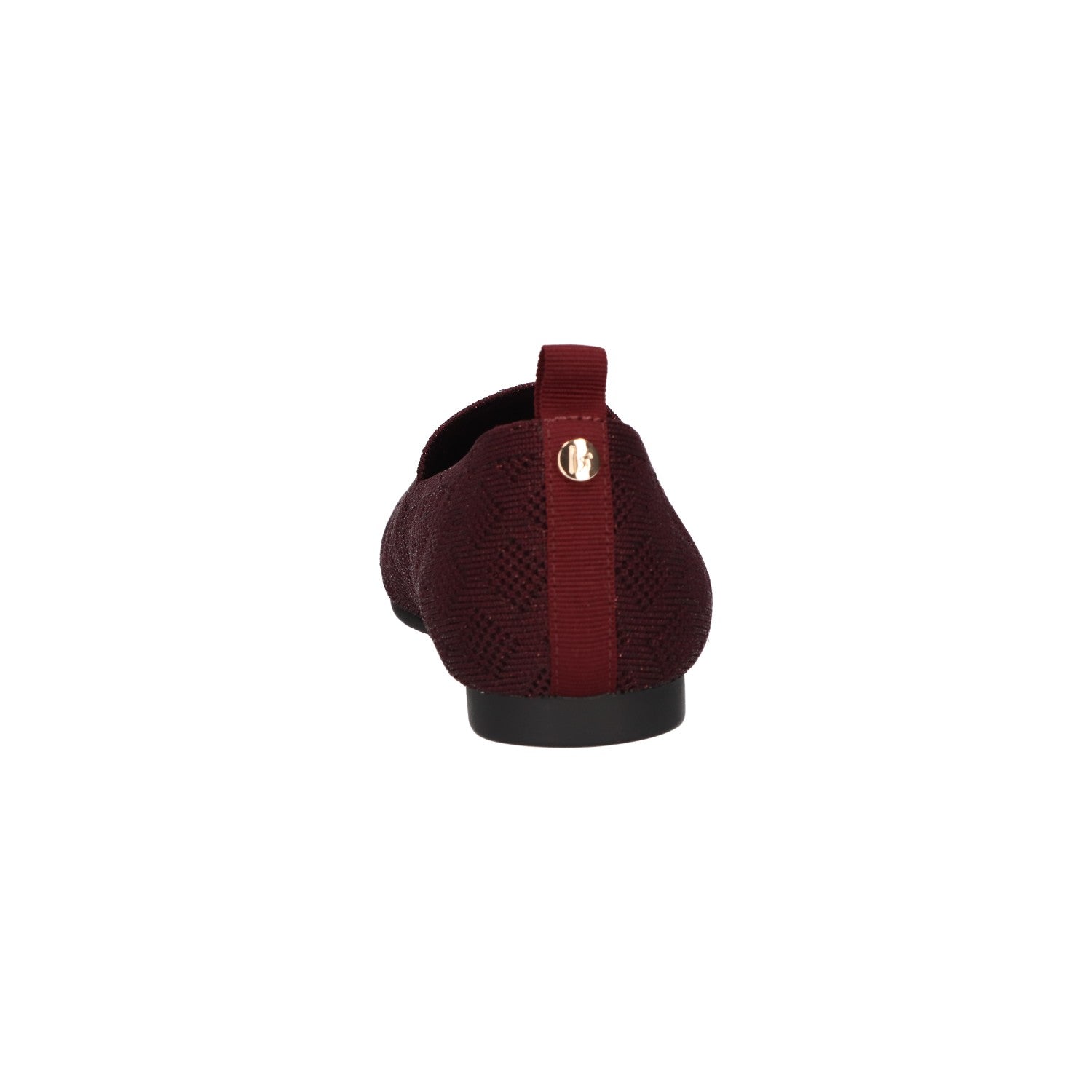 Loafer bordeaux knitted