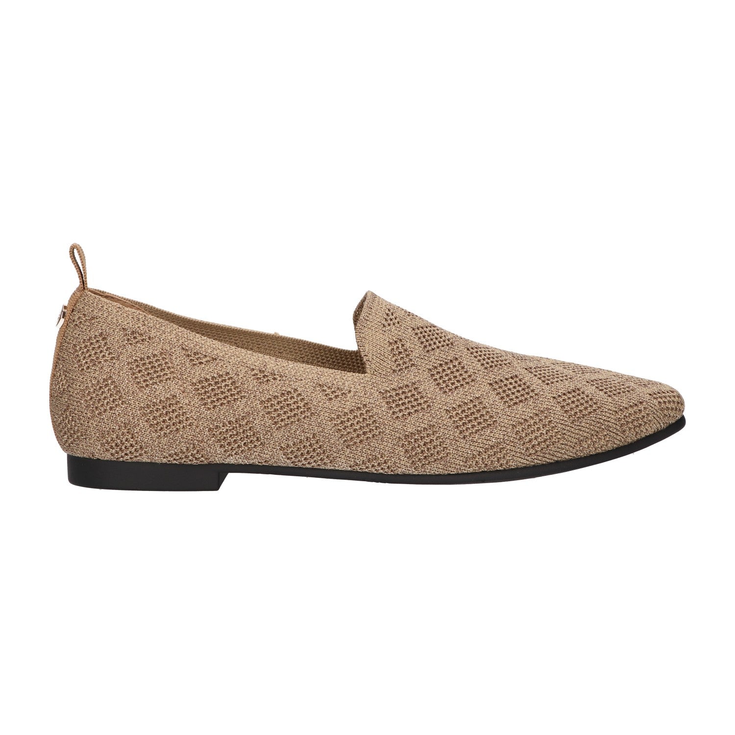 Loafer goud knitted
