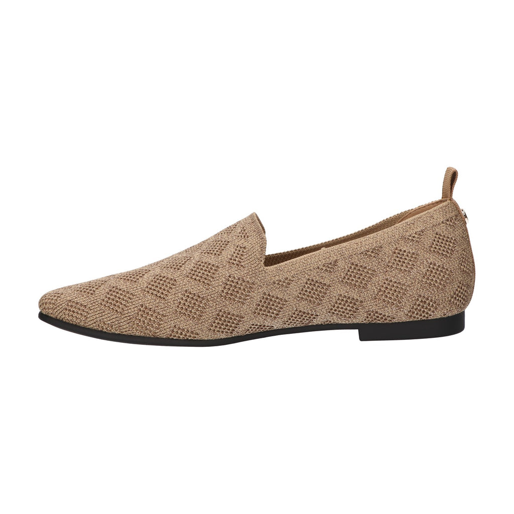 Loafer goud knitted