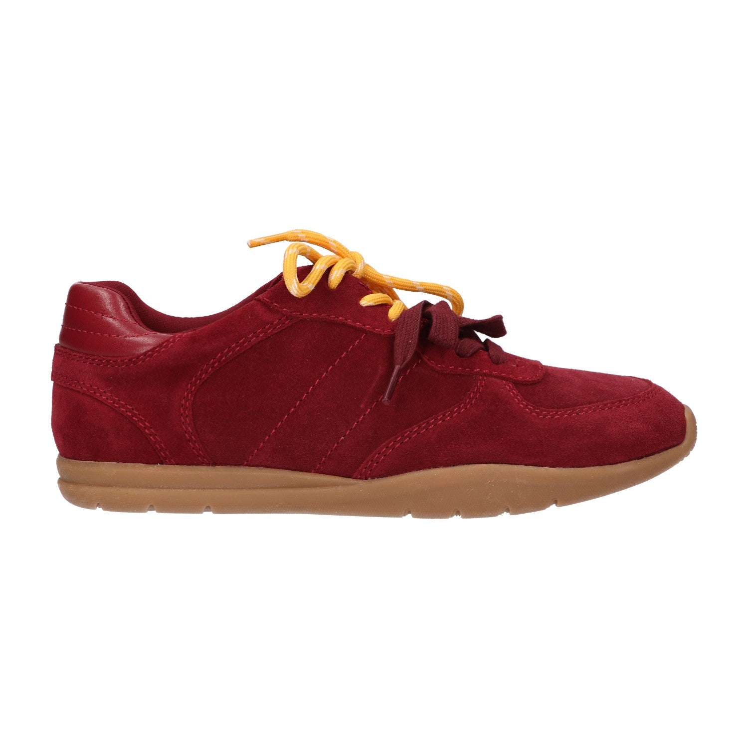 Sneaker rood suede