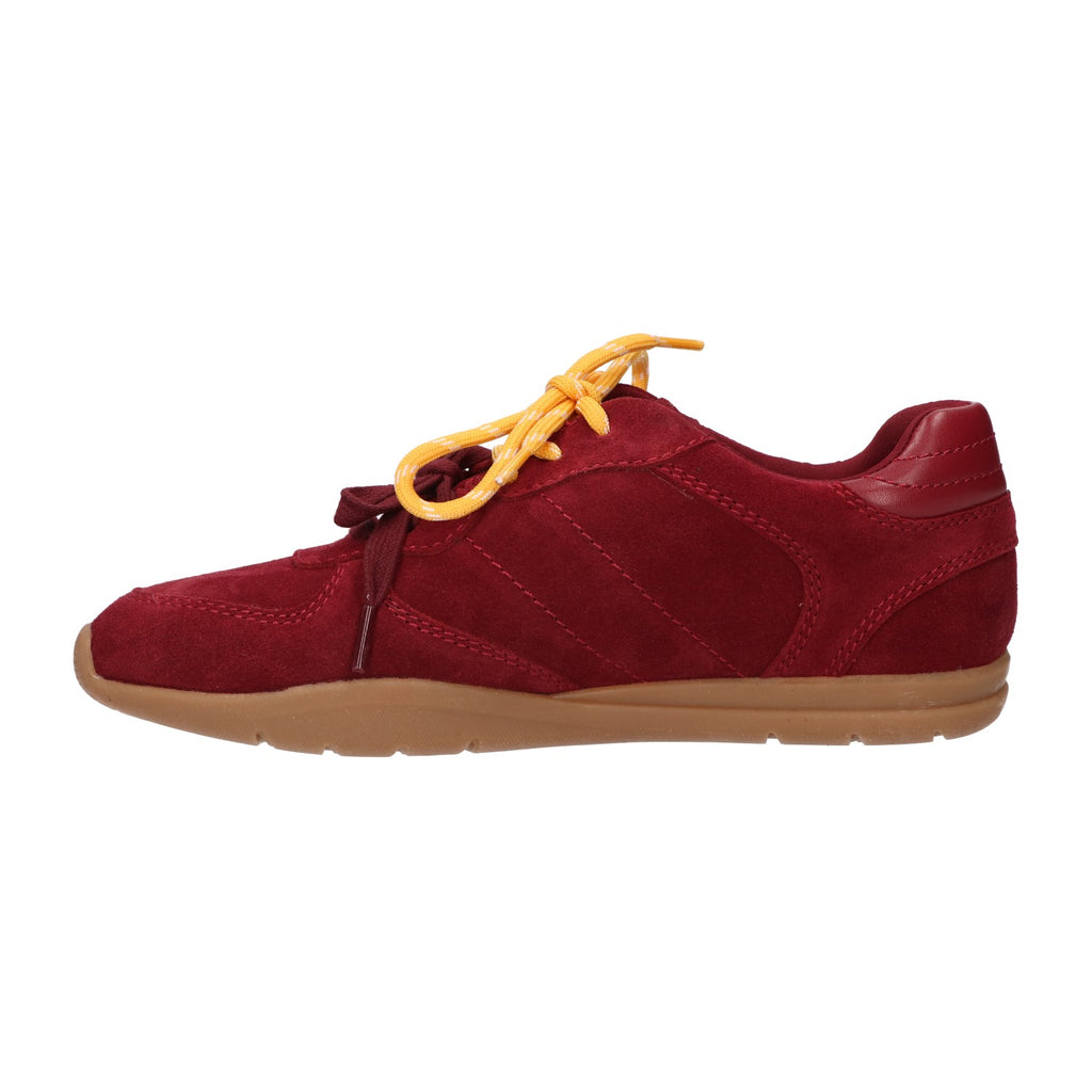 Sneaker rood suede