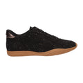 Sneaker zwart textiel