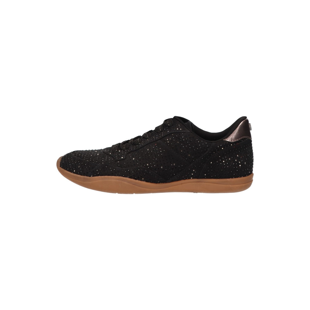 Sneaker zwart textiel