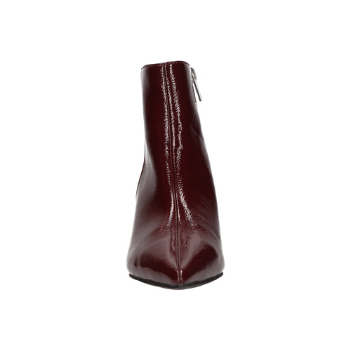 Enkellaars bordeaux synthetisch