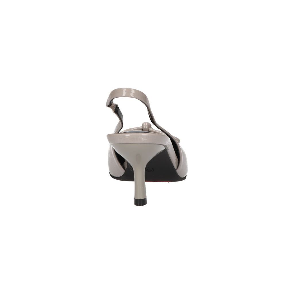Slingback grijs synthetisch