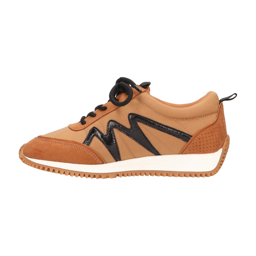 Sneaker tan textiel