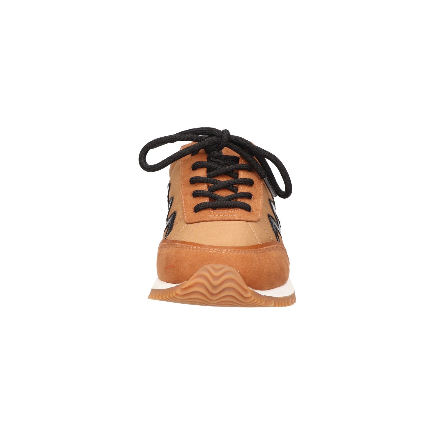 Sneaker tan textiel