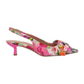 Slingback flower met strik