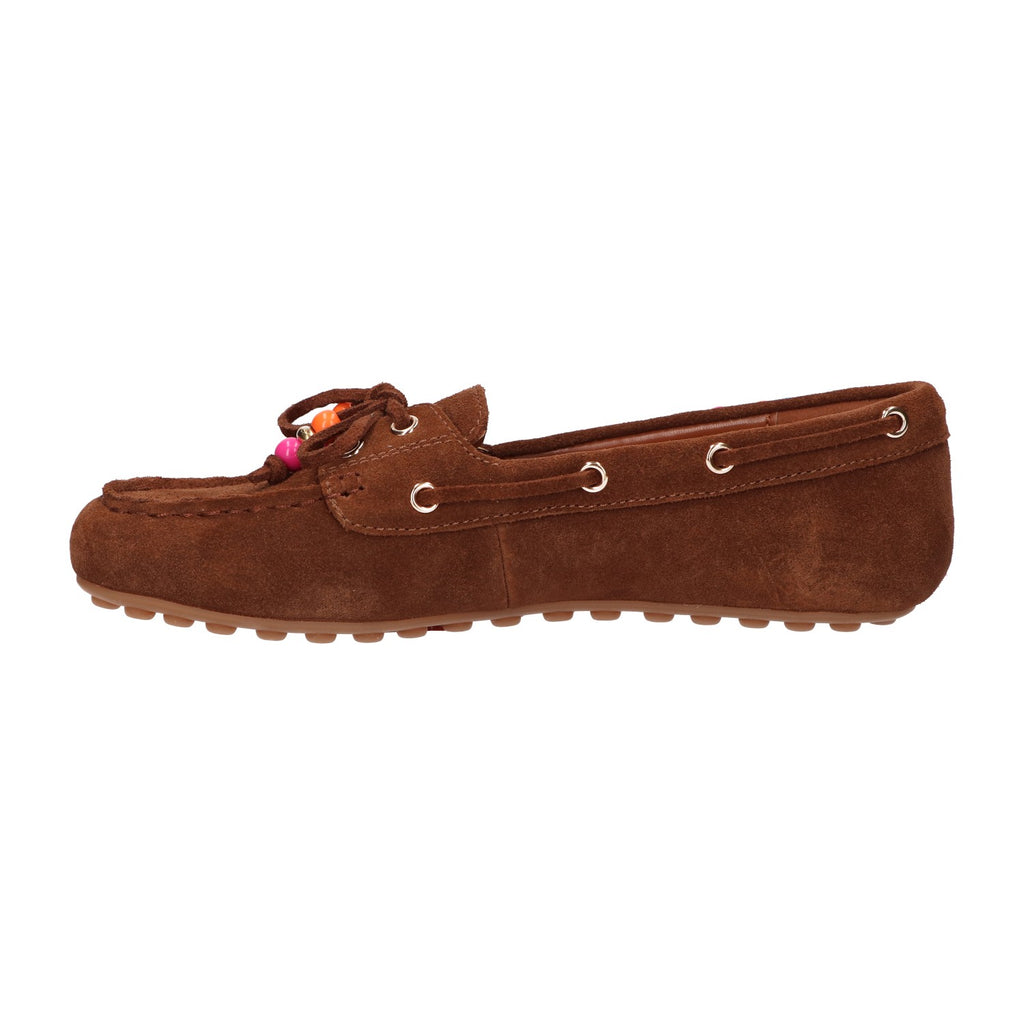 Loafer cognac suede