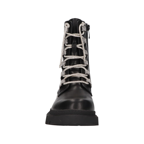 Bootie zwart synthetisch