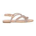 Sandaal beige glitter synthetisch