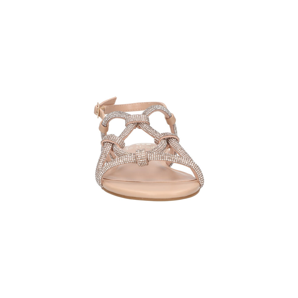 Sandaal beige glitter synthetisch