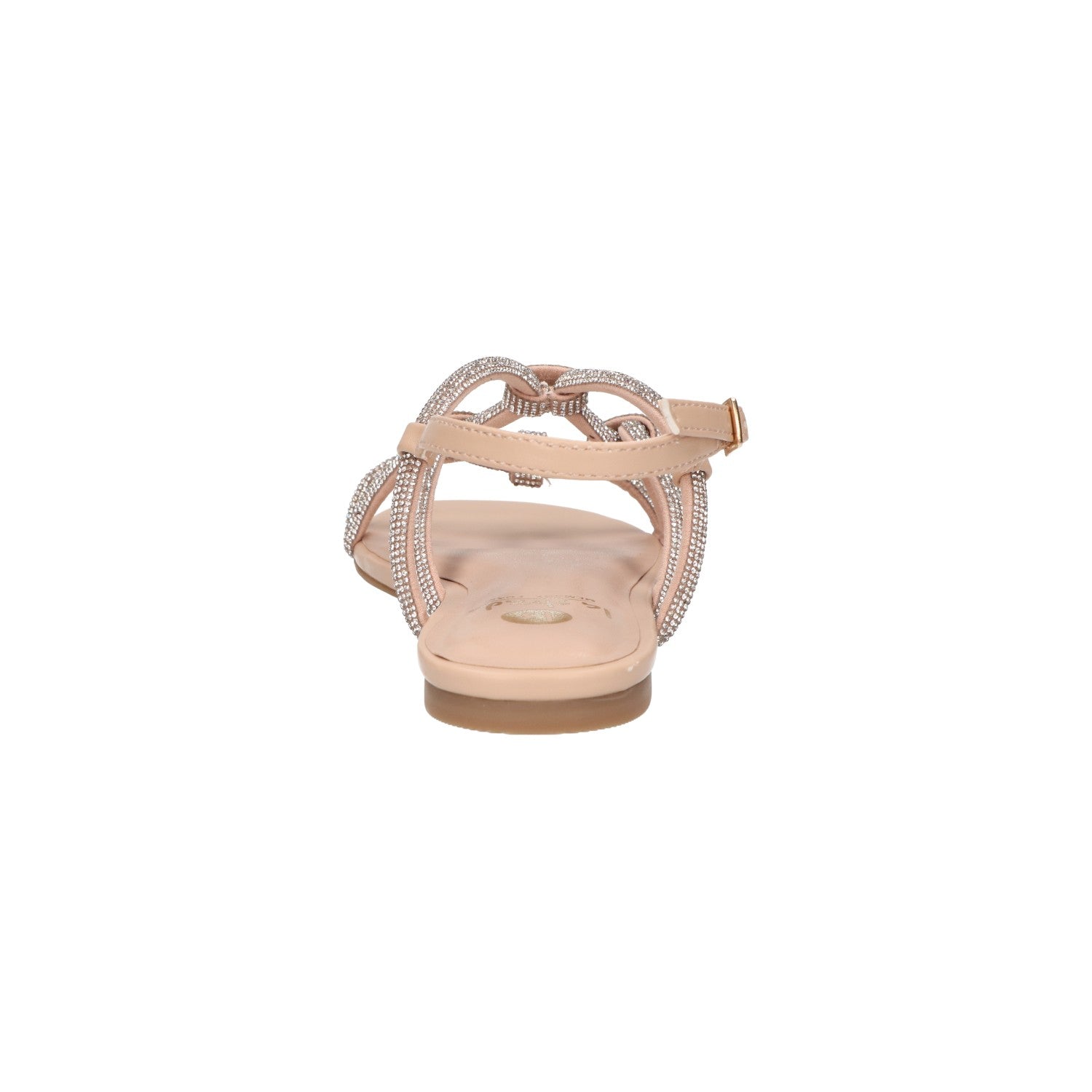 Sandaal beige glitter synthetisch