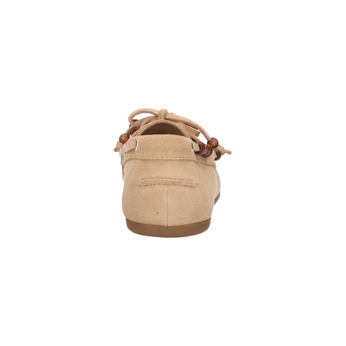 Mocassin beige leer