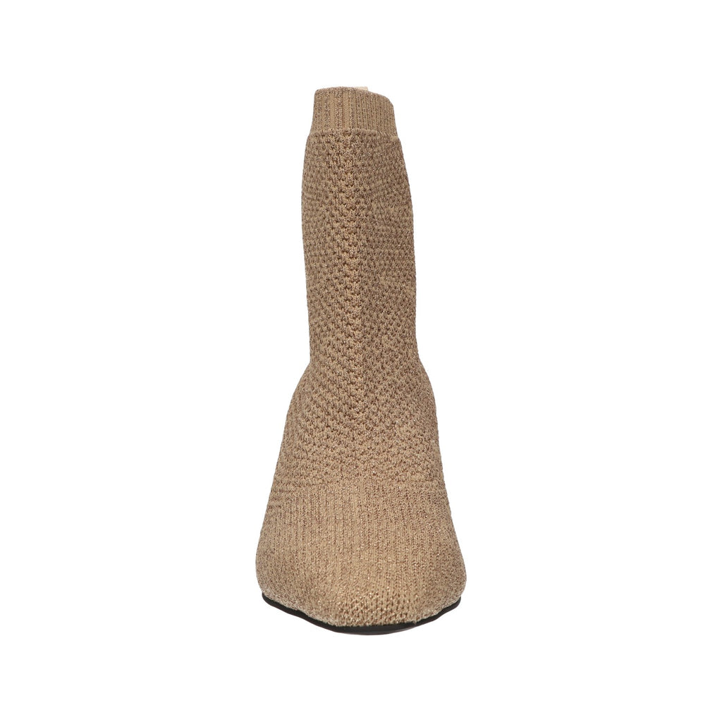 Enkellaars goud knitted